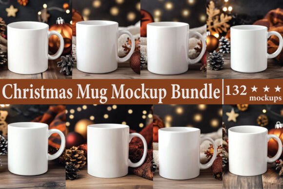 Download Christmas Mug Mockup Bundle - Premium Resources
